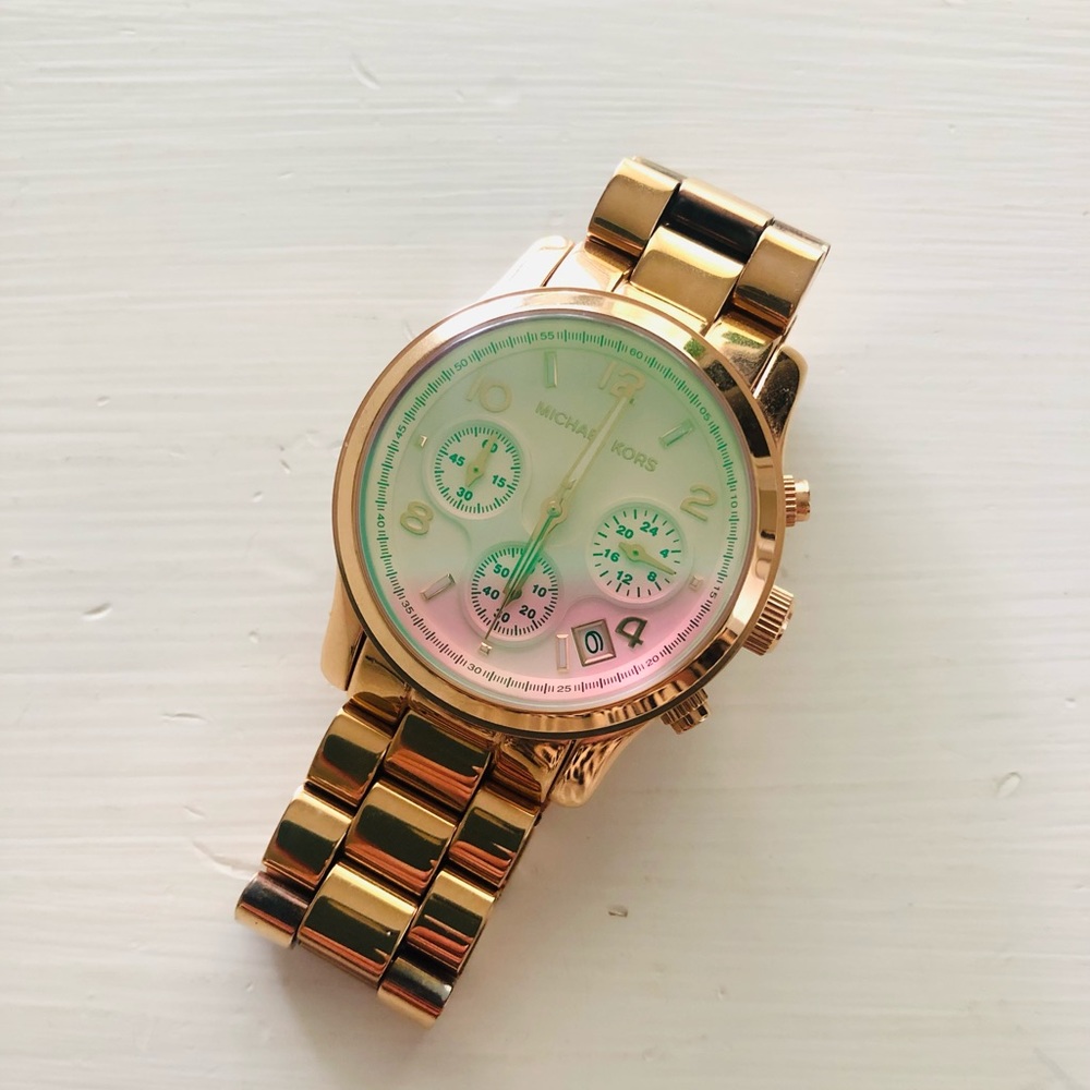 Michael Kors Rose Gold Watch